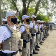 Brigada Militar de Barra do Ribeiro recebeu reforço policial para a 52ª Edição da Operação Golfinho