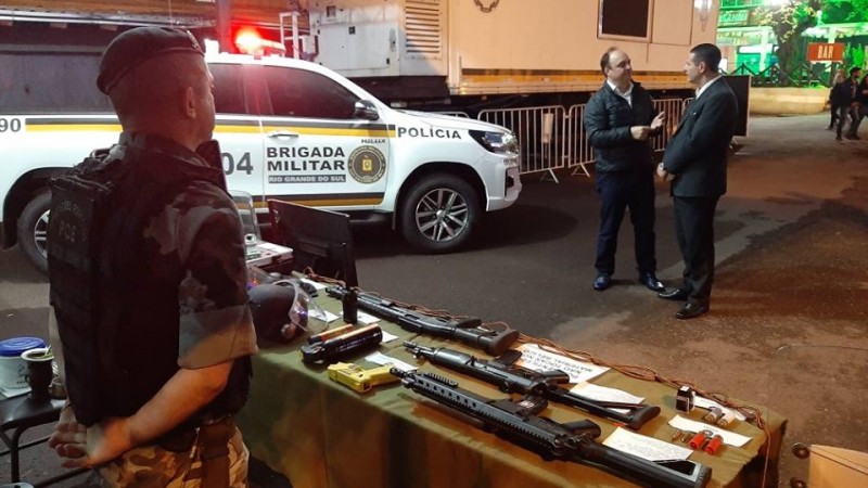Secretário-adjunto de Segurança Pública visita Comando Regional e 35ªOktoberfest