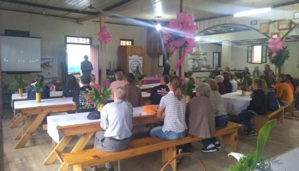 Brigada Militar realiza palestra no Interior de Santa Cruz do Sul