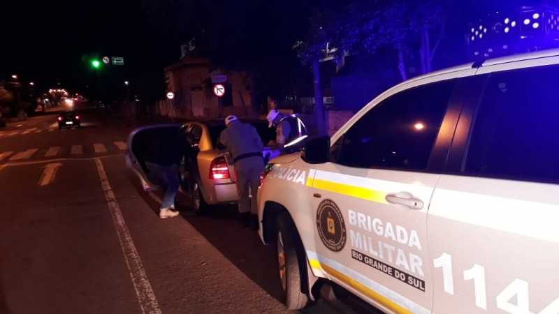 Brigada Militar de Santa Cruz do Sul efetua Prisão por embriaguez ao volante