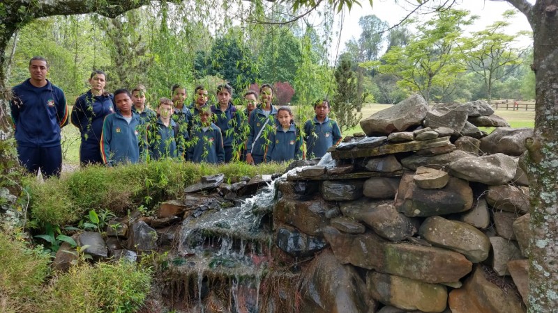 Pelotão Mirim da Brigada Militar realiza visita ao Parque Ambiental da Souza Cruz