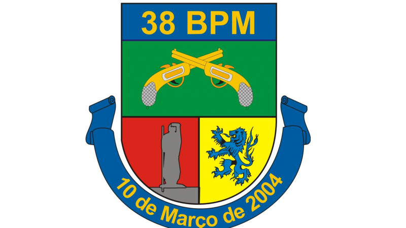 Brasão 38° BPM