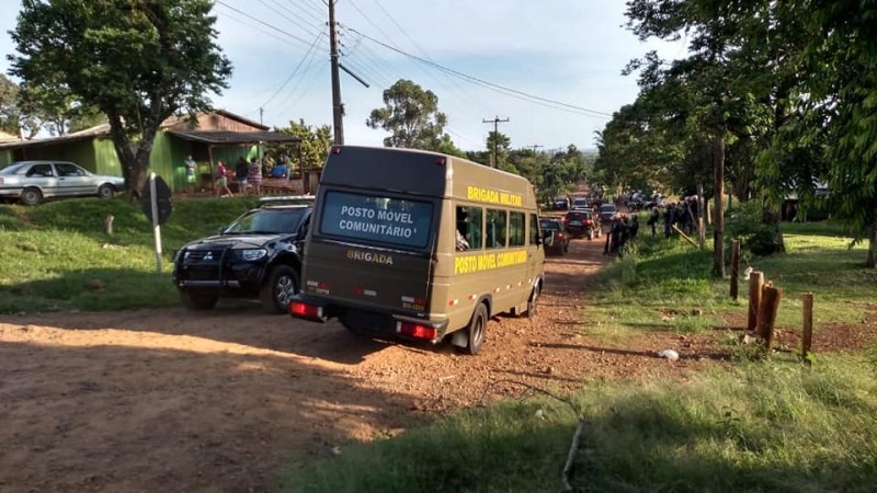 BM presta apoio a PF na execução de mandados