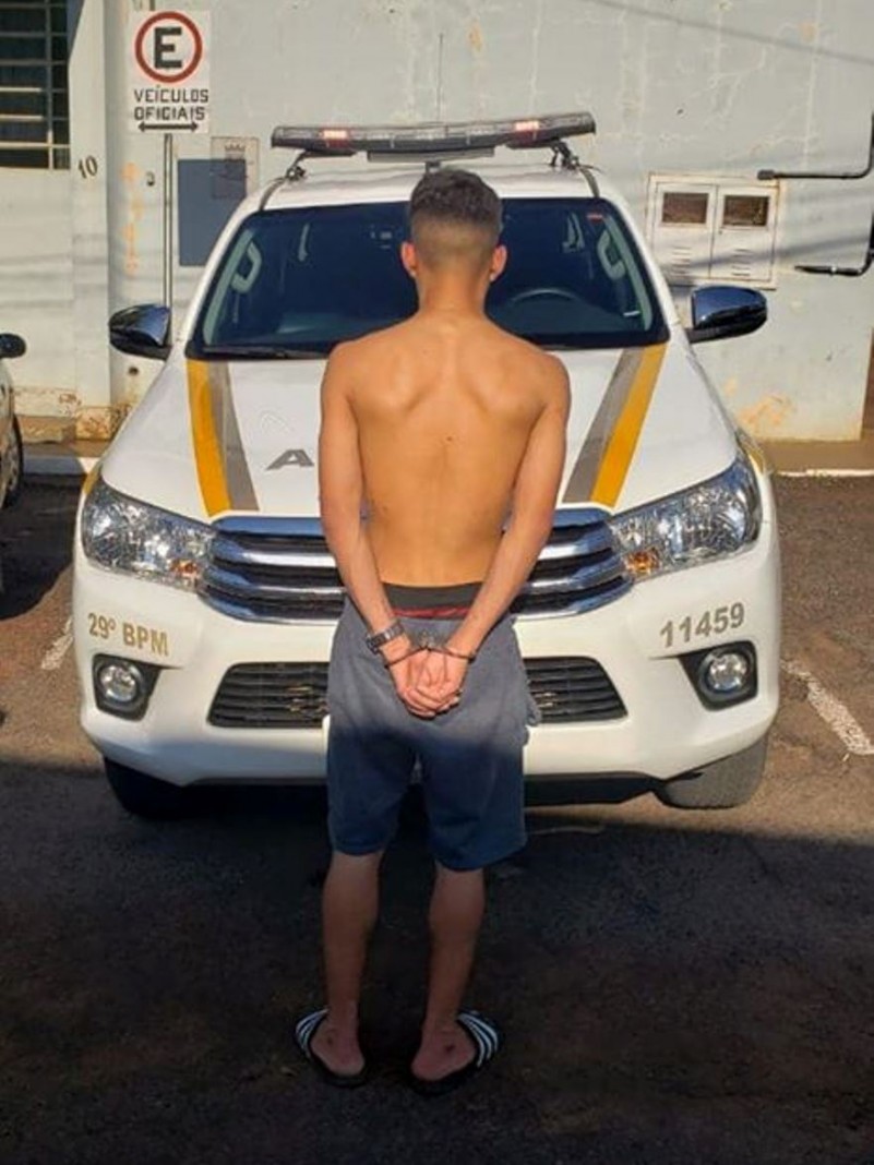 Homem de 21 anos Preso em Ijuí pela Força Tática