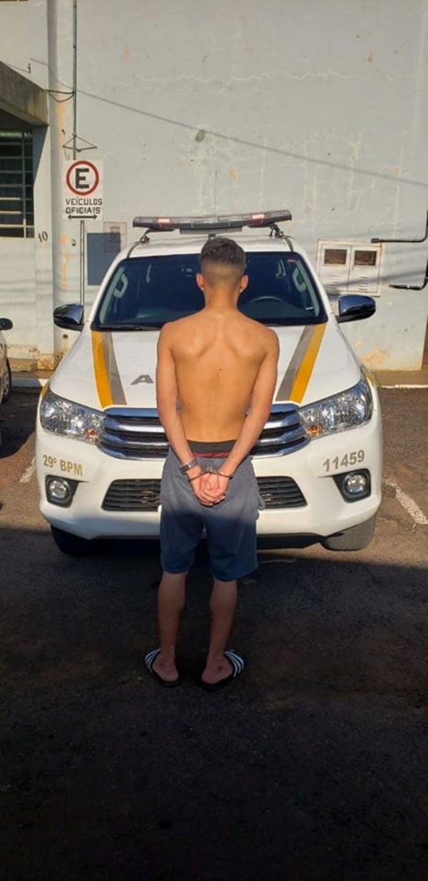Homem de 21 anos Preso em Ijuí pela Força Tática