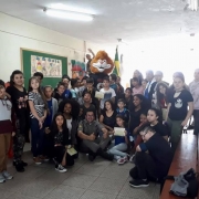 Brigada Militar forma 129 crianças no Programa Educacional de Resistência as drogas e a violência em Santa Maria 