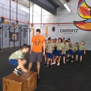 Pelotão Mirim Santa Cruz do Sul realiza atividade externa de Crossfit

