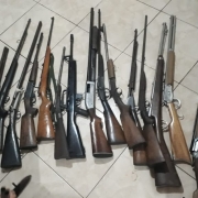 BM de São Gabriel faz apreensão recorde de armas
