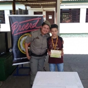Brigada Militar realiza formatura do Proerd na Escola Marieta D’ Ambrósio em Santa Maria