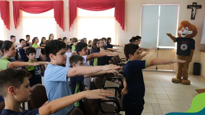 Luz! Câmera! Ação! Formatura do PROERD 2019.