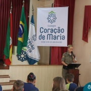 Luz! Câmera! Ação! Formatura do PROERD 2019.