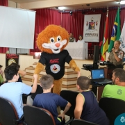 Luz! Câmera! Ação! Formatura do PROERD 2019.