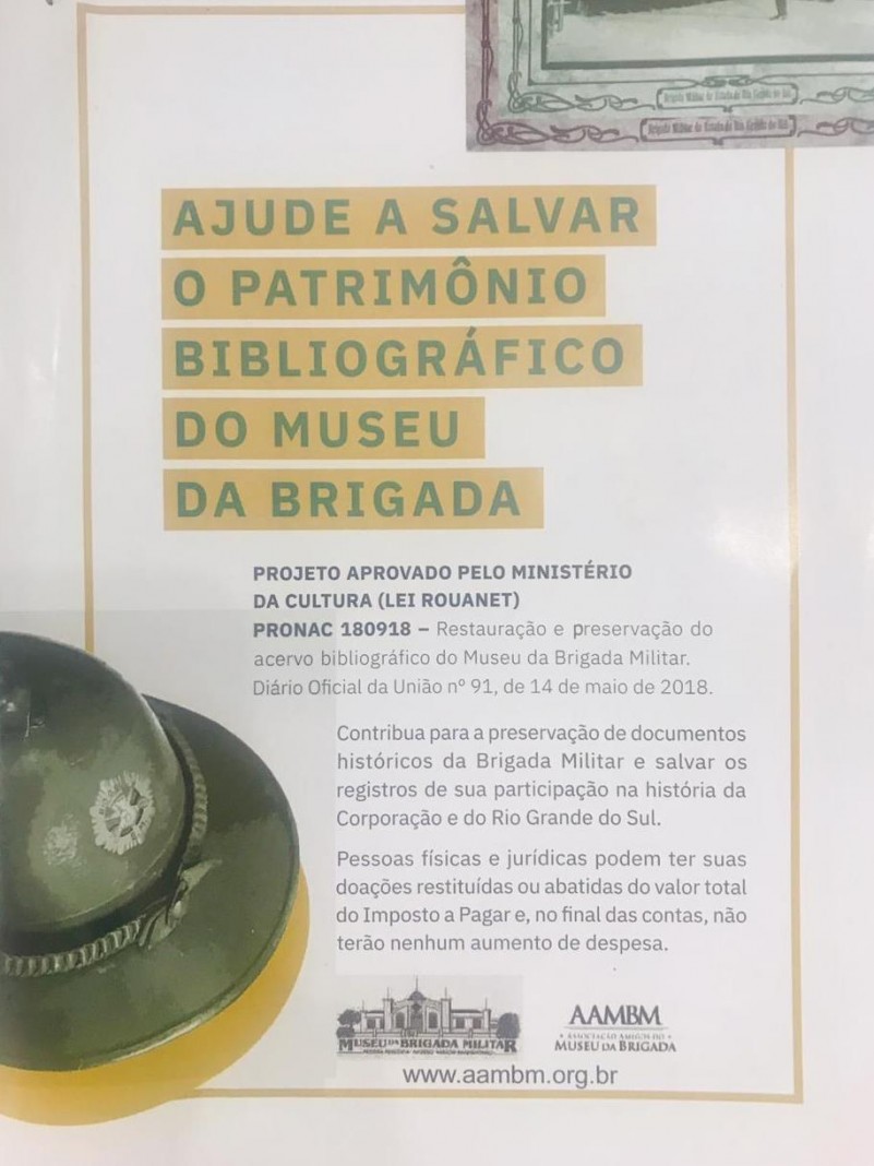 MUSEU DA BM DOAÇÕES