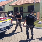 Crianças de bairro de Osório foram presenteadas