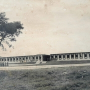 Imagem do Quadro histórico da fachada do 15ºBPM