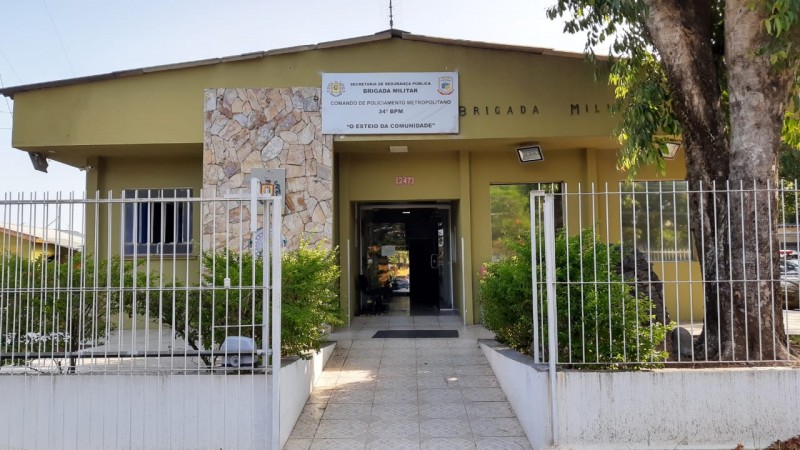 Fachada do 34º Batalhão de Polícia Militar - Esteio