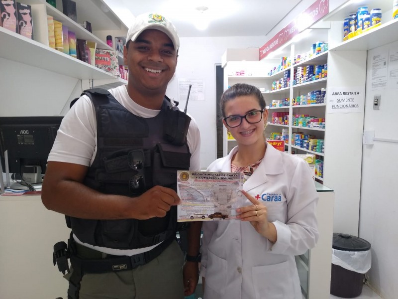 BM e comércio unidos pela segurança