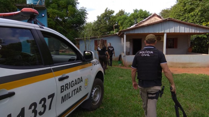 Brigada Militar e Polícia Civil realizam operação conjunta em Rio Pardo