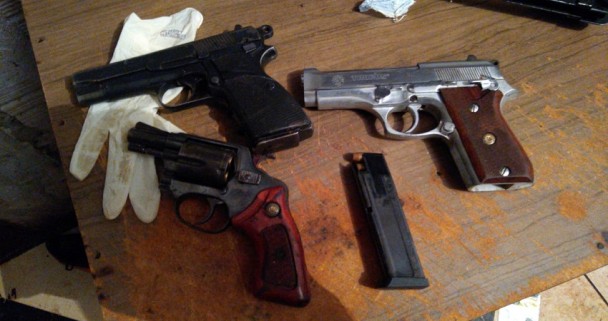 Operação Resposta armas Apreendidas