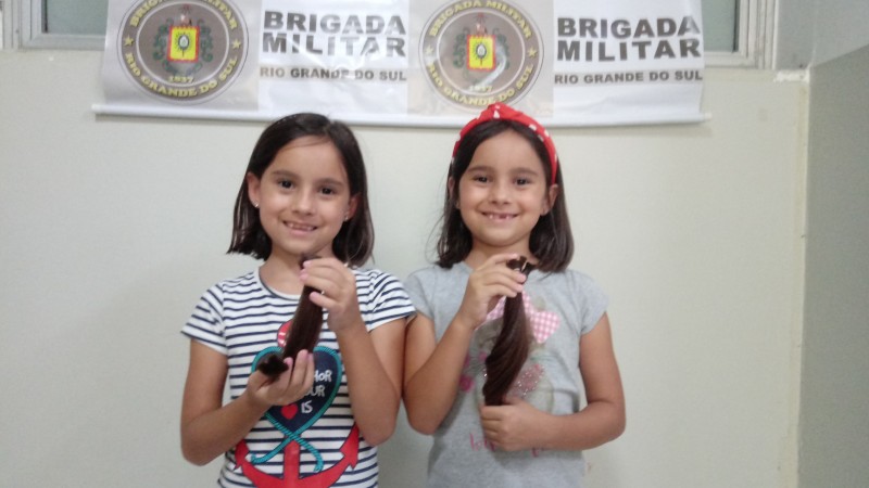 Melissa e Yasmin participam da Campanha Cabelos de Aço