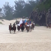 Início do percurso em Torres