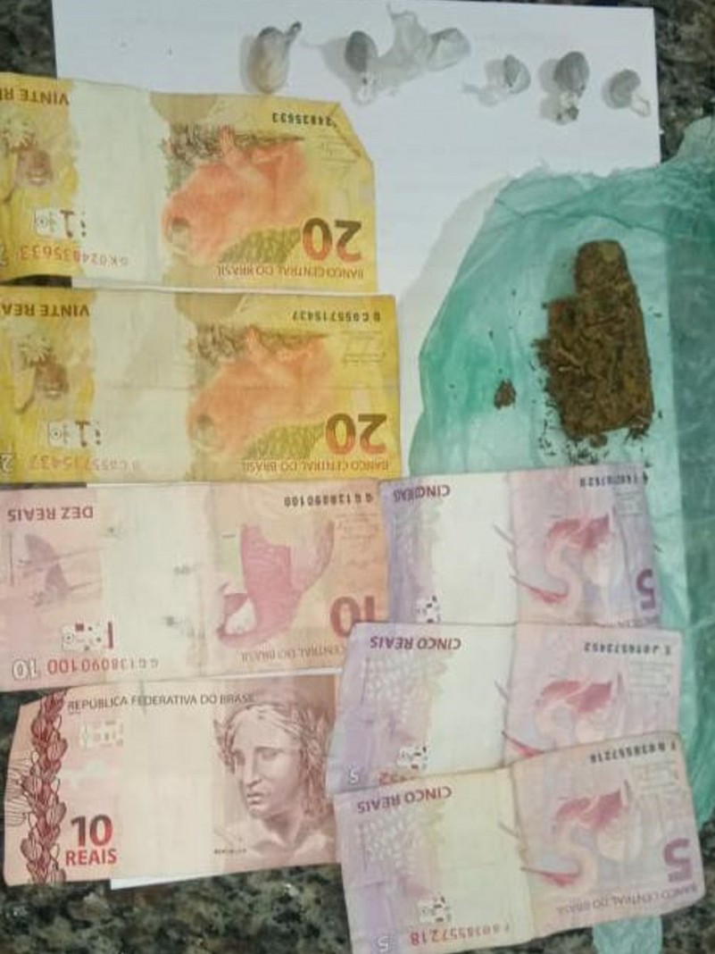 droga e dinheiro