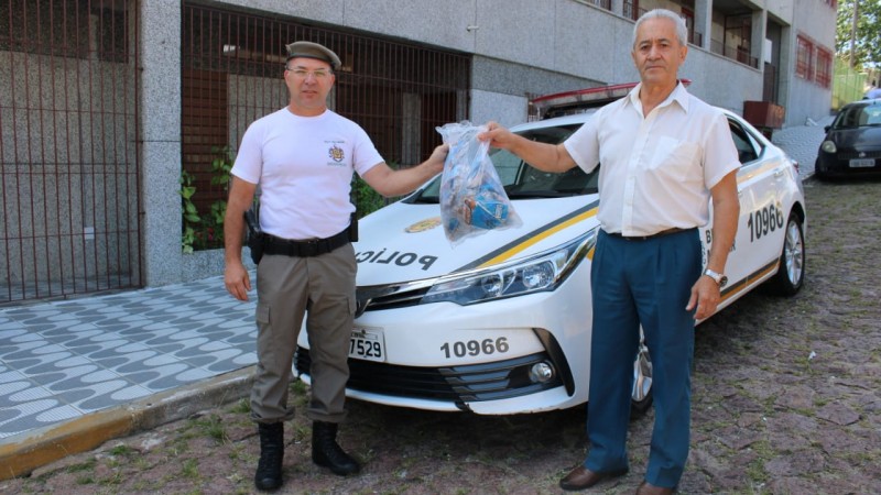 18° Batalhão de Polícia Militar recebe doação de máscaras de proteção respiratória para o efetivo