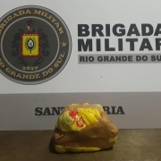 PATAMO apreende mais de meio kilo de maconha em Santa Maria