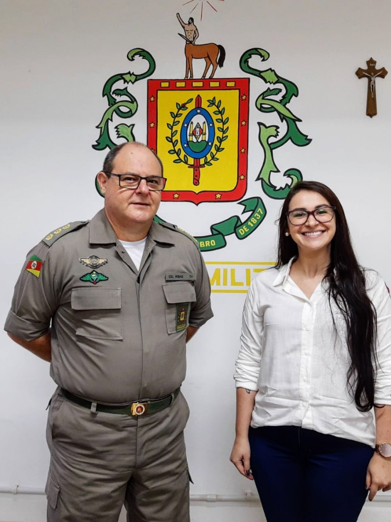 Psicologa do CRPO Missões Luthiane Pisoni Godoy