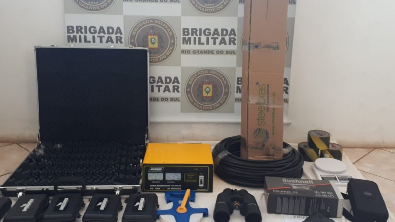Materiais adquiridos pelo CONSEPRO para o município de Tiradentes do Sul