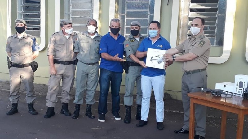 Entrega do drone