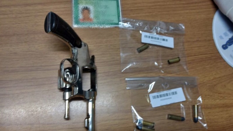 arma utilizada no crime