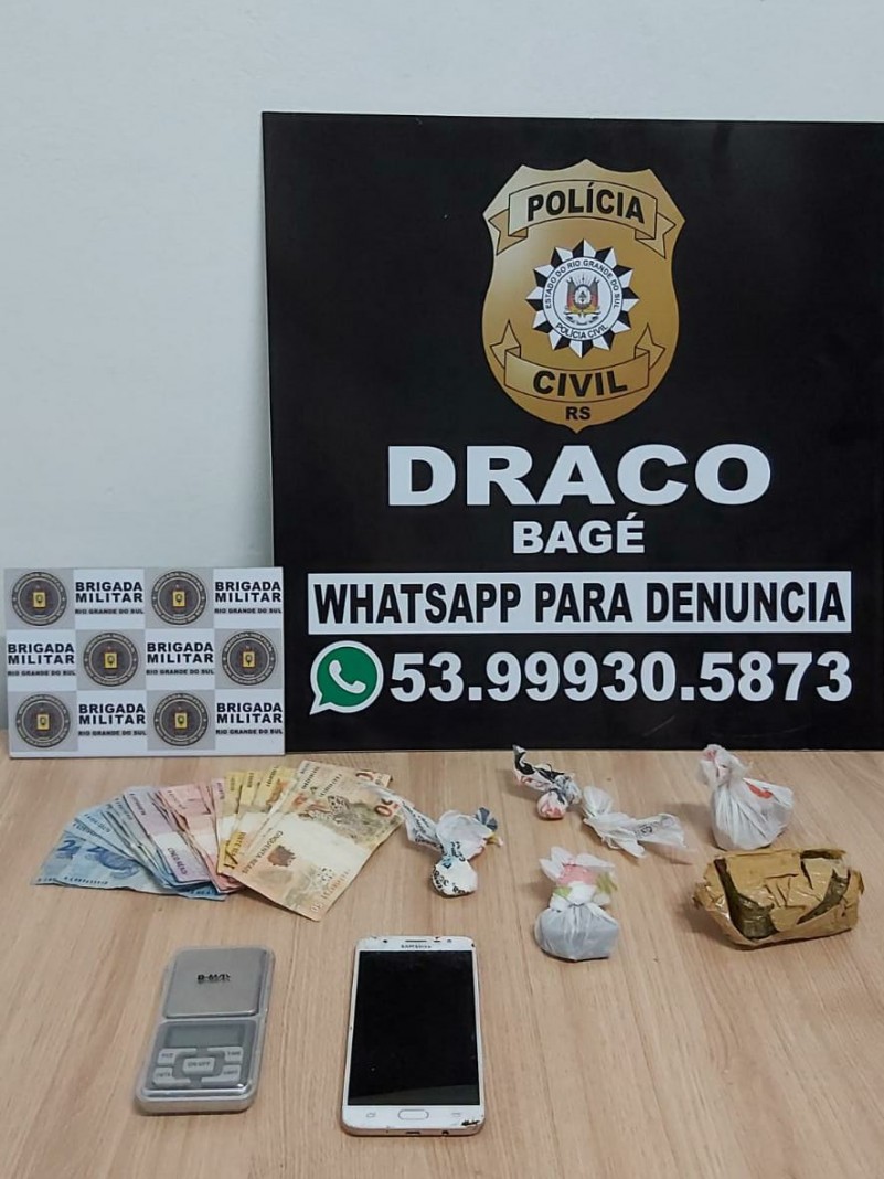 droga e dinheiro