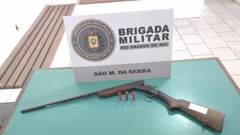 BM prende homem por porte ilegal de arma