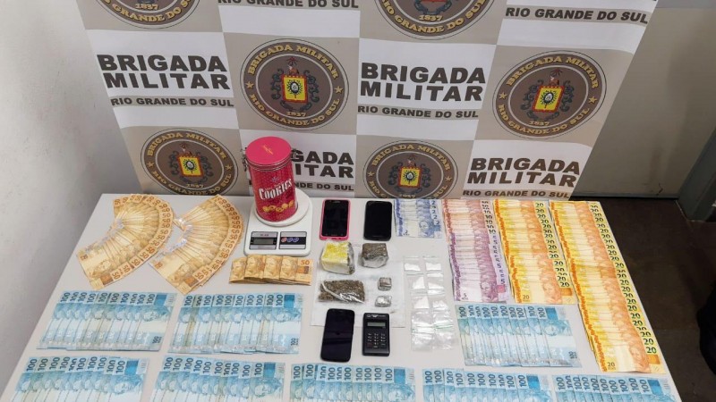 Homem que utilizava táxi para vender drogas é preso em Caxias