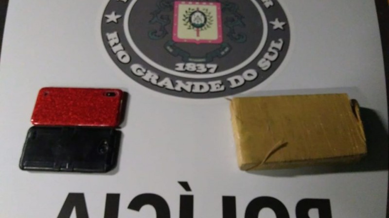 Droga apreendida em Três Passos