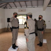 TenCel Marcus Vinicius presidiu a passagem de comando