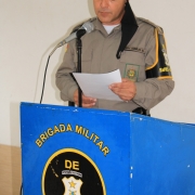 Major Aurélio permaneceu cinco anos no comando da Esfes/Osório