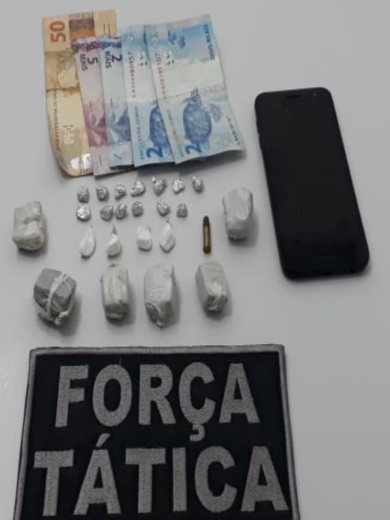 Drogas apreendidas em Campo Novo 