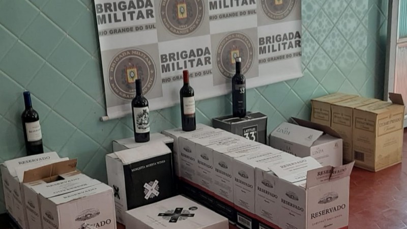 7º BPM prende homem por descaminho em Tiradentes do Sul