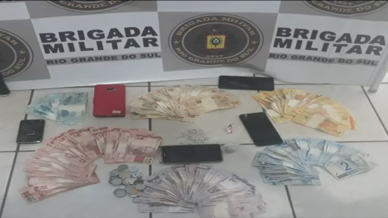Drogas apreendidas em Três Passos