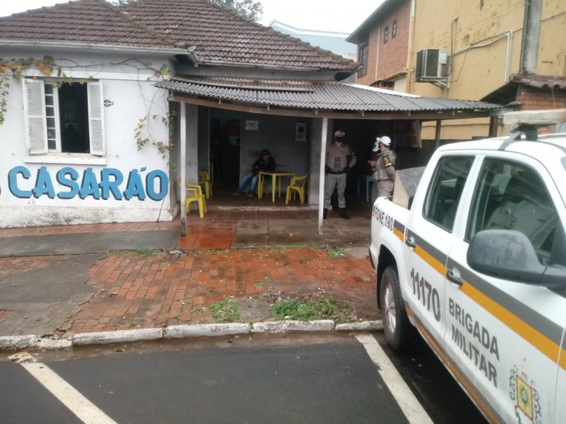 7°BPM Fiscaliza bares durante ações da Operação Avante