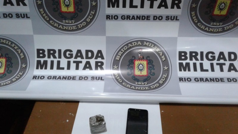 Droga apreendida em São Martinho