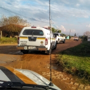 viaturas em deslocamento