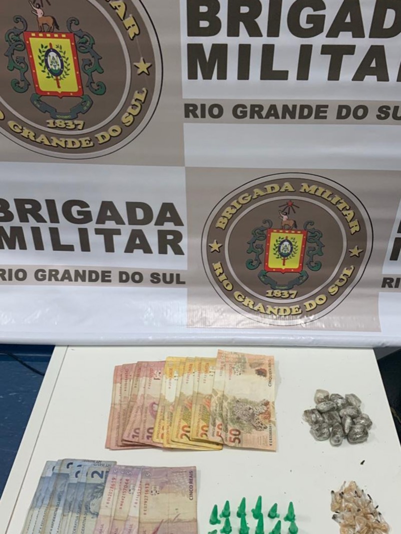 BM de Viamão prende por tráfico de drogas