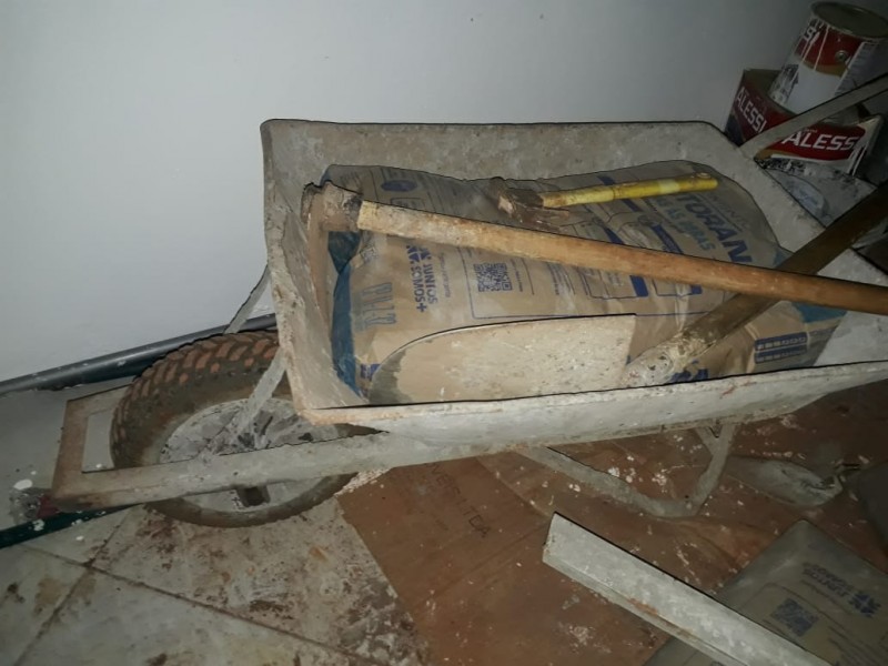 Objetos furtados na obra do Posto de Saúde de Coronel Bicaco