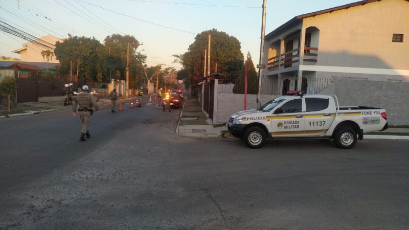 Barreira Policial operação "Argos"