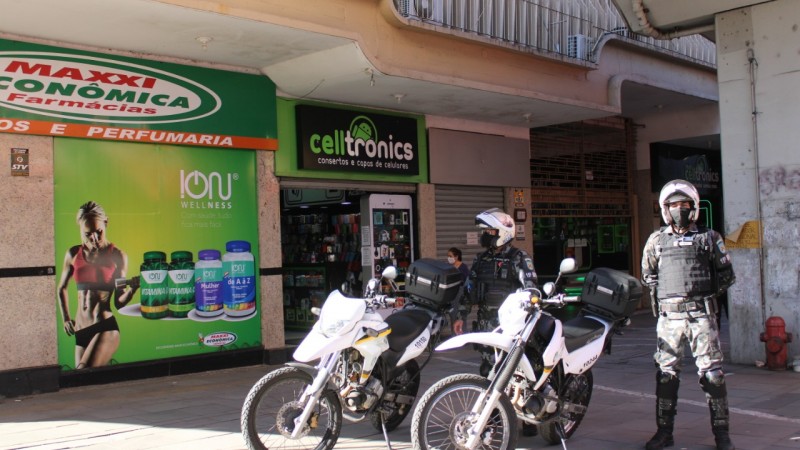 Operação na área comercial de Canoas