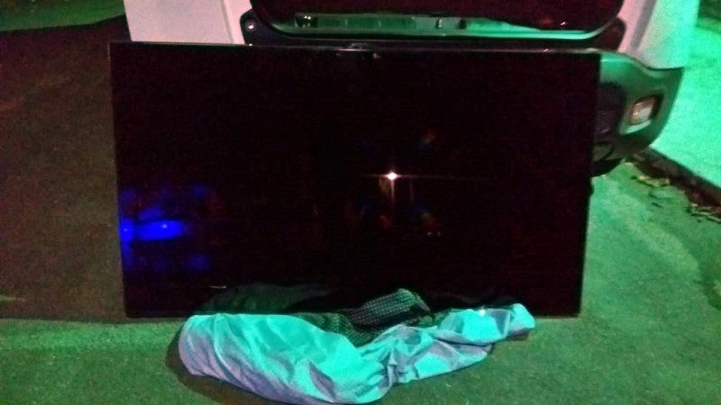 televisão recuperada