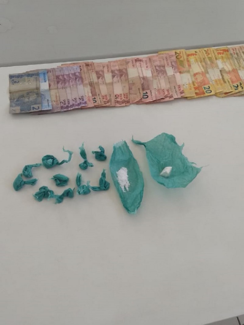 materiais apreendidos